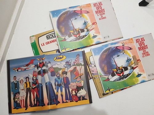 5 Fumetti ATLAS UFO ROBOT GOLDRAKE ACTARUS anni 70 vintage - Foto 12 di 12