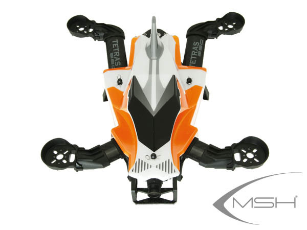 MSH Tetras Quadcopter FPV 280 with PCB - orange MSH Tetras Quadcopter FPV 280 with PCB - orange