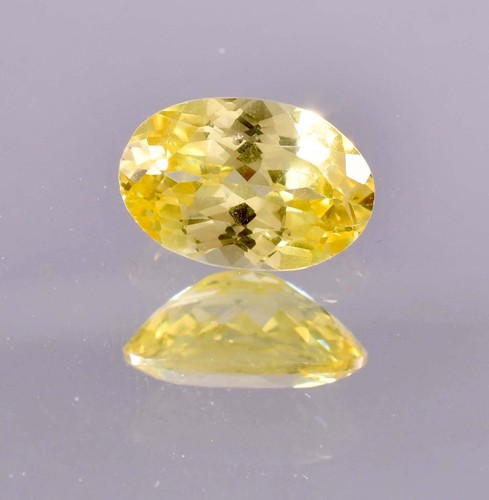 Ceylon Yellow Sapphire 3.45 Ct Natural Flawless Loose Gemstone (GIT) Certified - Picture 2 of 5