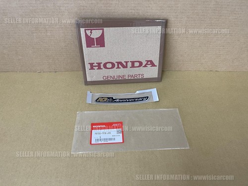 HONDA FIT GE6 GE7 EMBLEMA DELANTERO (TIPO-S) 75731-TF0-J31 10º Aniversario JDM Piezas - Imagen 5 de 18