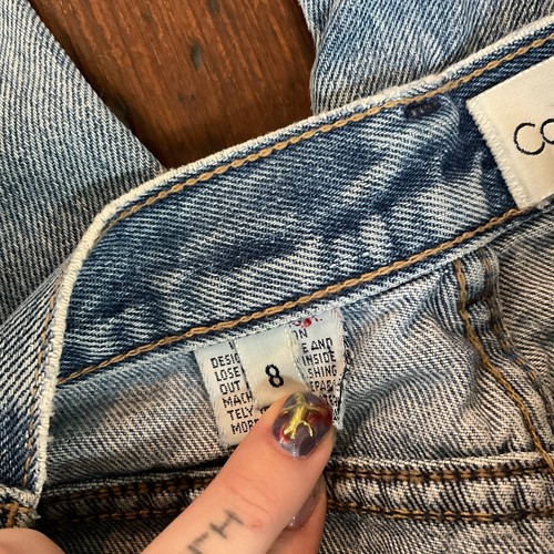 Vintage 1960s Calvin Klein Women's High Waist Jeans Size 8 W24 - Picture 9 of 10