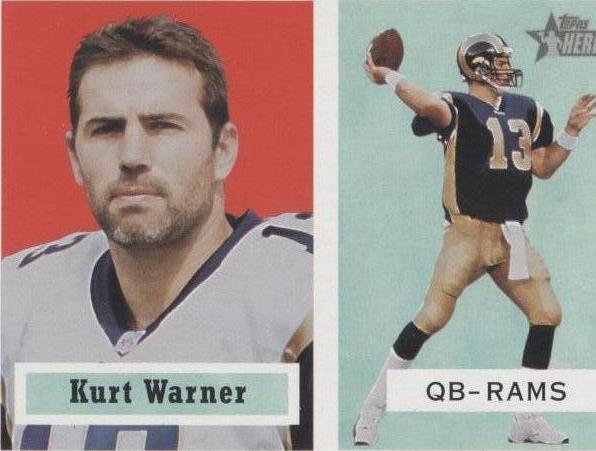 2002 Topps Heritage Kurt Warner #100 - 1 of 2