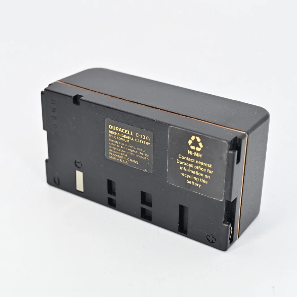 Batería recargable Duracell DR13 6V 3600mAh NiMH - para videocámaras Hitachi RCA Foto 4 de 4