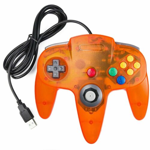 Paquete de 2 controladores USB N64 con cable gamepad joystick para Windows Linux Raspberry Pi - Imagen 5 de 15