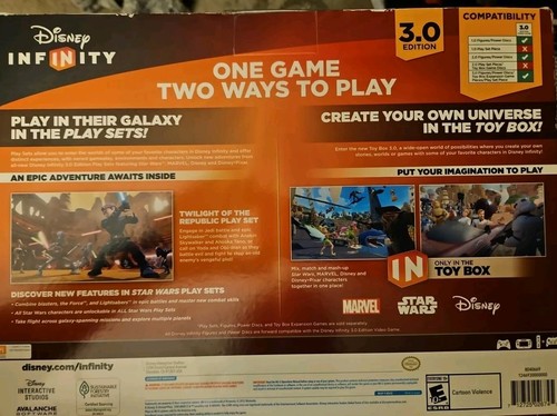 Disney Infinity 3.0 Edition Nintendo Wii U 2015 Star Wars Starter Pack SEALED! - Picture 2 of 3