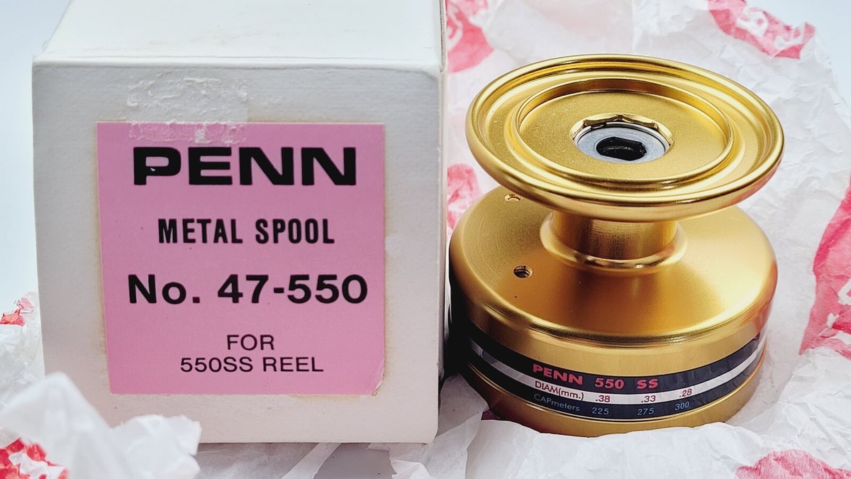 リール PENN Spinfisher 550ss PENN 550SS HIGH SPEED 5.1:1 SPINNING REEL-USED. | eBay