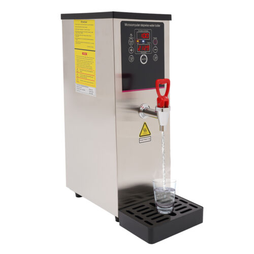 Kommerzieller 10L Elektrischer Wasserkocher & Wärmer Heißwasserspender für Zuhause/Büro - Bild 8 von 18