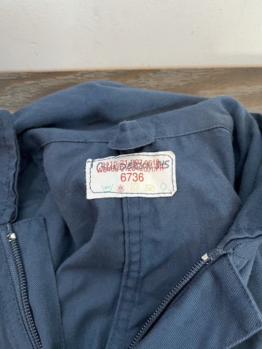 3 Canadian Armed Forces Military Suit Coverall  - Blue 6736 Small Short - Picture 4 of 18