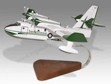 Canadair CL215-V Saskatchewan Desk Wood Airplane New Model Large Scale 1/72