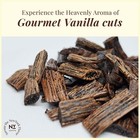 1 Pound Vanilla Beans Cuts, Best Vanilla Beans For Making Vanilla Extract