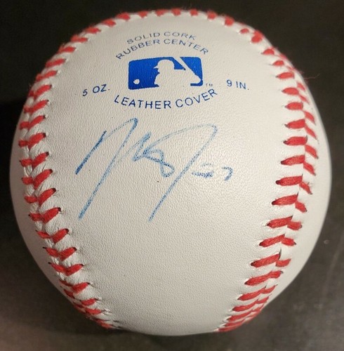 Mike Trout Signed Baseball JSA AUTHENTIC LOA Vintage Early Rookie Signature - Picture 2 of 8