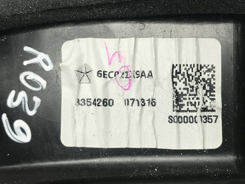 2017 CHRYSLER PACIFICA 3.6 Flexfuel Dashboard Air Vents Right 6ec021x9aa - Picture 6 of 9