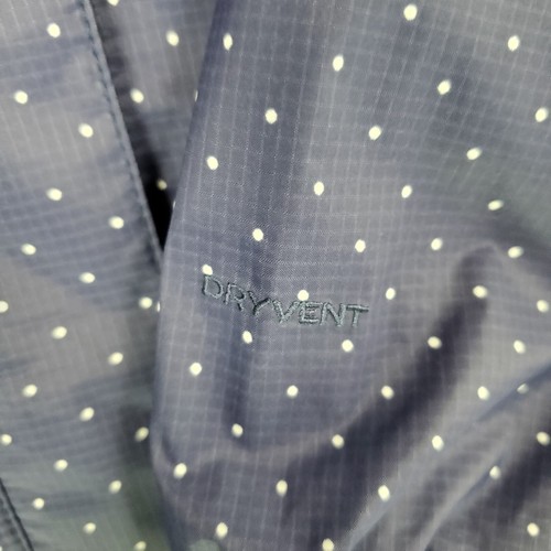 NORTH FACE Womens Size XS Waterproof Polka Dot Jacket Stow Hood DryVent Rain - Picture 11 of 16