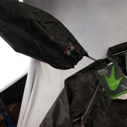 Frog Toggs Road Toad Action Rain Jacket Hooded Reflect Packable + Bag Men S NEW - Picture 6 of 22