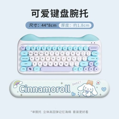 Cartoon Melody Cinnamoroll 3D Silicone Mouse Pad Keyboard Wrist Rest Anti-Slip - Picture 21 of 25