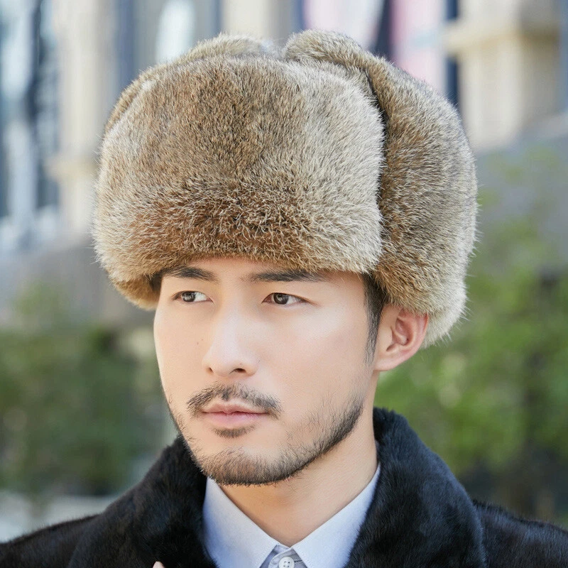 Real Fur Trapper Hat