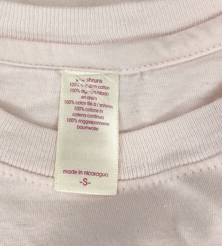 Cali Pink Short Sleeve T-Shirt Girls Size Small - Picture 3 of 3