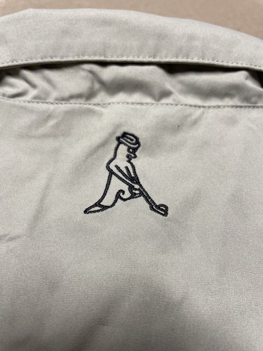 PING Windbreaker Shirt Jacket Mens Mens Canvas Golf Pullover Half Zip Light - Picture 13 of 14