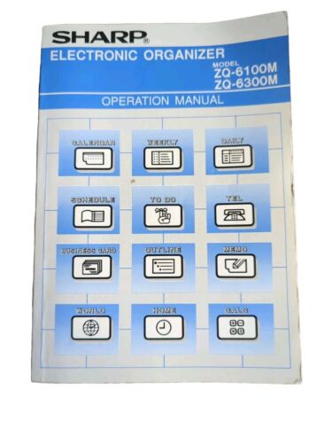 SHARP ZQ-6100M 64KB PDA ELECTRONIC ORGANIZER PERSONAL POCKET PC No Charger - Picture 6 of 7