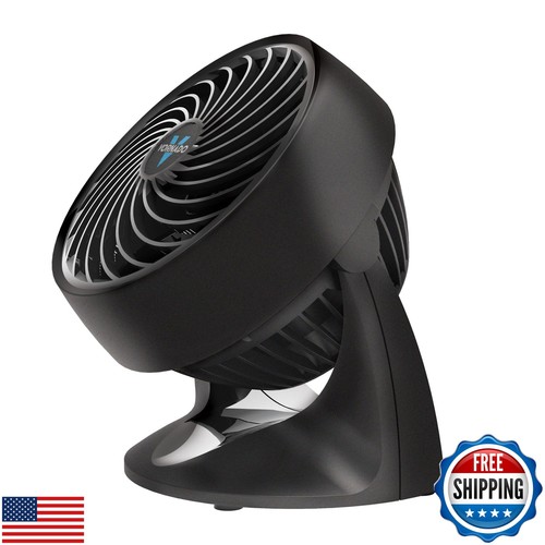 Vornado 133 Small Room Air Circulator Fan, 2 Speeds, Adjustable Head, Table F