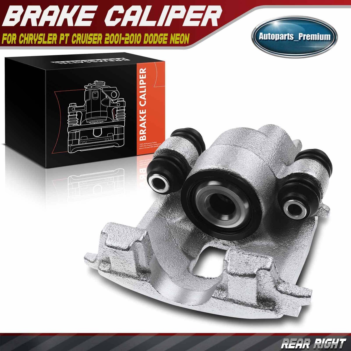 Disc Brake Caliper for Chrysler PT Cruiser 2001-2010 Dodge Neon