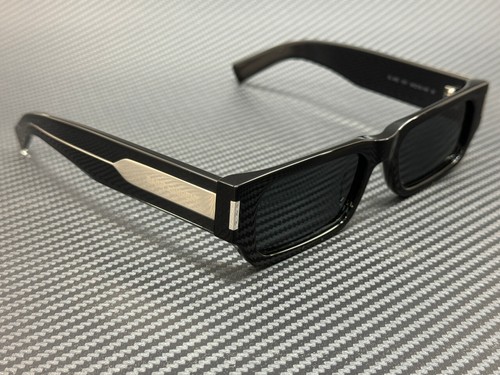 SAINT LAURENT SL 660 001 Black Dark Black Unisex 54 mm Medium Sunglasses - Picture 3 of 4