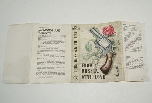 1ST/1ST UK EDITION~ FROM RUSSIA WITH LOVE ~IAN FLEMING, FINE/NEAR FINE - Imagen 3 de 9