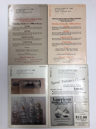 Vintage Old Bottle Magazine Sept - Dec 1980 Lot of 4 - FREE SHIP - Insulators - Picture 5 of 5