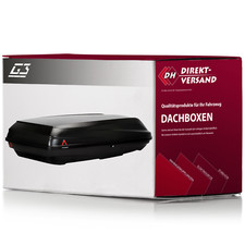 Dachbox G3 BiCube 520+ 500 Liter schwarz/matt neu