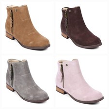 Spenco Ivy Women's Suede Ankle Boot, Choose Size / Color Brand New Great Price