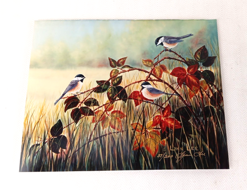 3 VTG Bird Photographs Pictures Signed, Limited Editions Quail Chickadee Nature - Picture 9 of 15