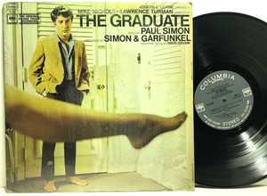 The-Graduate-Soundtrack-Simon-amp-Garfunkel-in-shrink-LP-Vinyl-Record-Album