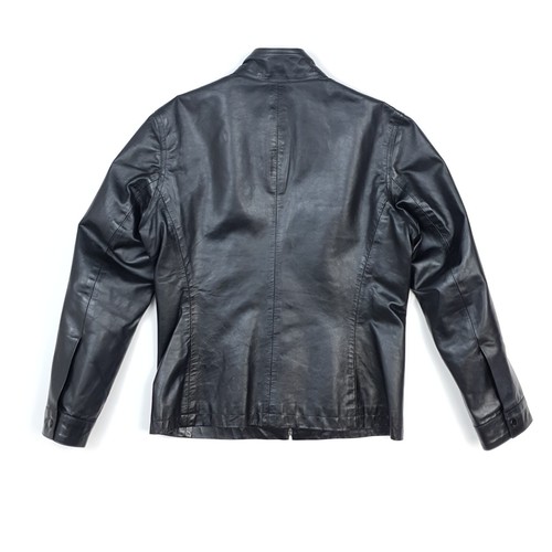 Chaqueta de Cuero Ralph Lauren Mediana Reino Unido 10 12 Mujer Café Corredor Motociclista - Imagen 18 de 20