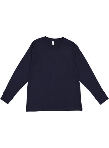 LAT Apparel 6201 Fine Jersey Youth Long Sleeve Tee Top Stylish T-Shirt - Picture 12 of 22