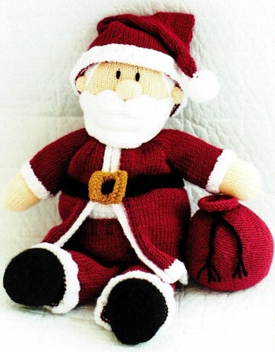 Baby Christmas jumper, hat & Toy knitting pattern DK. Sizes 0-5 years. Sweater. - Picture 8 of 9
