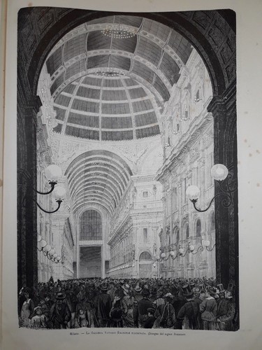 Milano e l'esposizione Italiana n.33-34 Editori Fratelli Treves anno 1881 - Picture 4 of 4