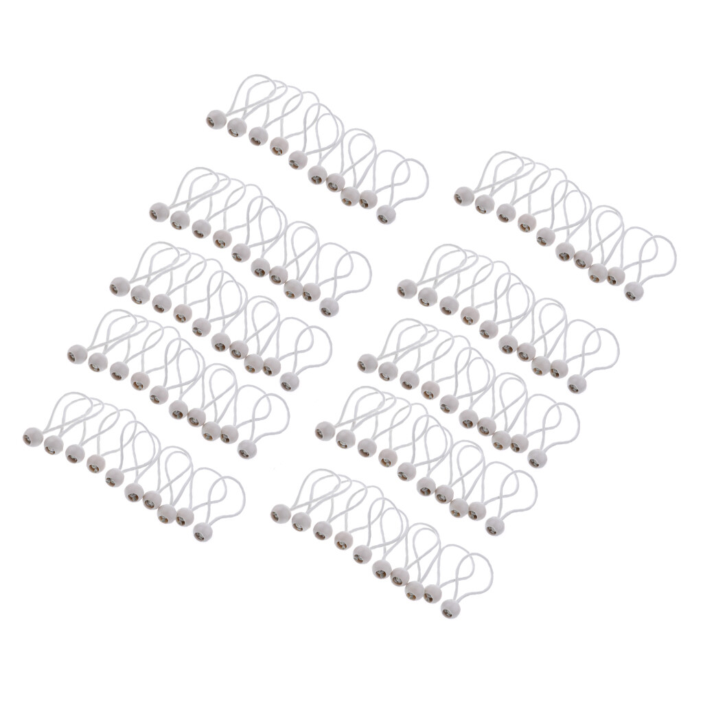 Confezione con 100pcs 16cm6,3 resistente ai raggi UV palla Bungee rilegatura filo Confezione con 100pcs 16cm6,3 resistente ai raggi UV palla Bungee rilegatura filo
