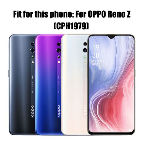 For OPPO Reno Z Matted Silicone Phone Case Cover Privacy Screen Protector Glass - Picture 2 of 27