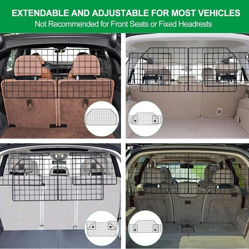 Safety Pet Dividers Fence Car Front Seat Dog Car Barrier for SUV Large Dog Gate - Picture 4 of 12