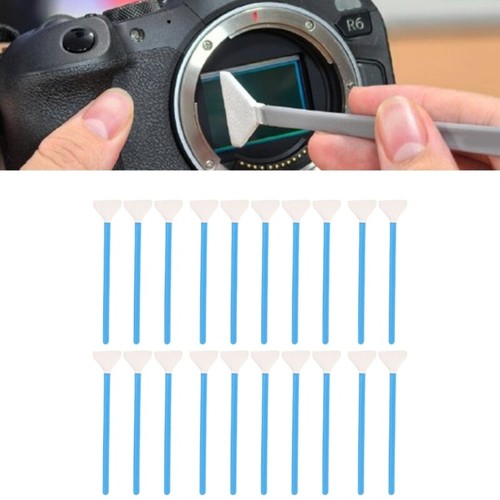 100pc Miniature Lens Cleaning Swabs for Camera Lens 12mm/16mm/24mm Design - Afbeelding 1 van 11