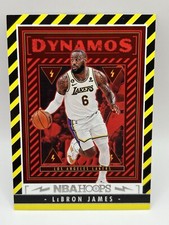 2023-24 Panini NBA Hoops Dynamos Insert LeBron James #2 NM