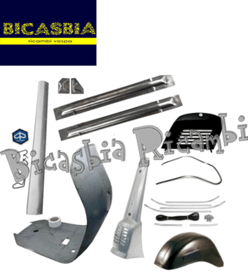 Full Restoration Chassis Body Kit for Vespa 125 150 VBB VBA VNA VNB Sprint GT GL Full Restoration Chassis Body Kit for Vespa 125 150 VBB VBA VNA VNB Sprint GT GL
