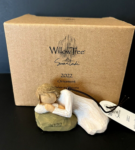2022 Willow Tree WISHES AND DREAMS ORNAMENT Figur SUSAN LORDI - NEUWERTIG - Bild 2 von 4