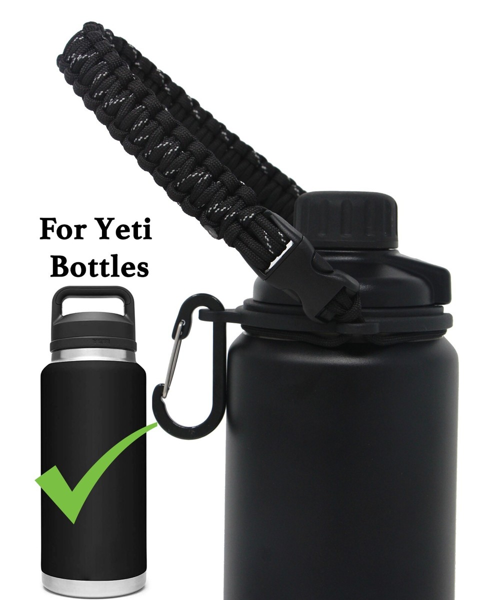 Paracord Handle For YETI Rambler -64oz 46oz 36oz 26oz 18oz Bottle