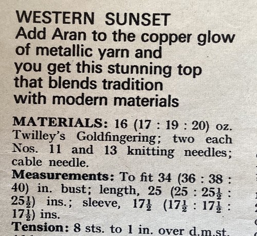 Ladies Vintage 4ply Sweater /Jumper Knitting Pattern. New - Picture 2 of 2