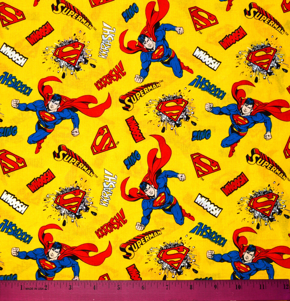 Superman fabric deals