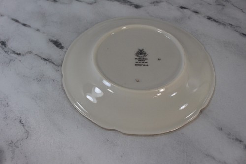 "Piatto da dessert pane e burro Castleton China Sunnyvale bordo con perline dorate 6 3/8" - Foto 3 di 4