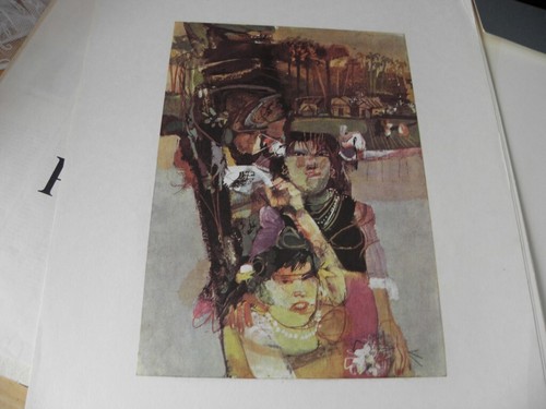 Cartella 13 fogli dipinti fogli artistici pittura - Foto 8 di 19