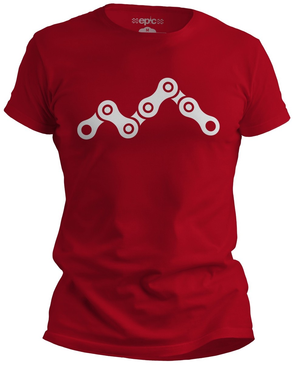 T-shirt Cycliste Epic 'Chain Peaks' – Cadeau Humoristique VTT/route