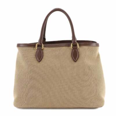 バッグ Archive Prada Tote bag Leather Brown y2k Prada Handbag Shoulder bag Brown Triangle logo Leather Suede